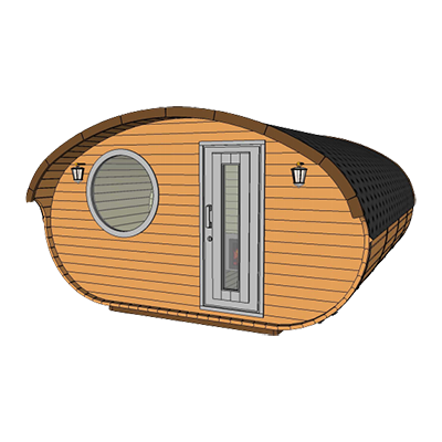 Oval Sauna 