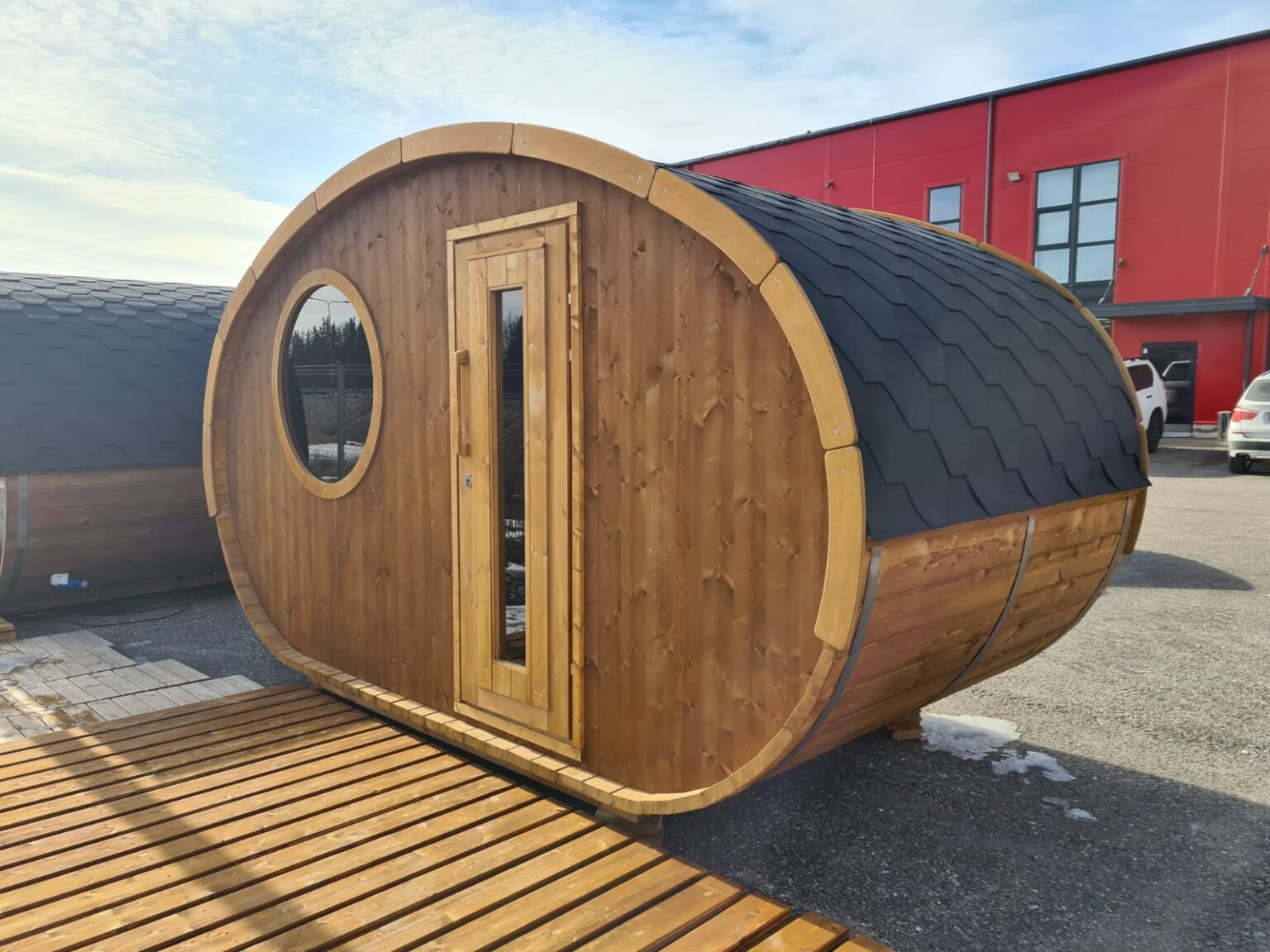 Oval Sauna 